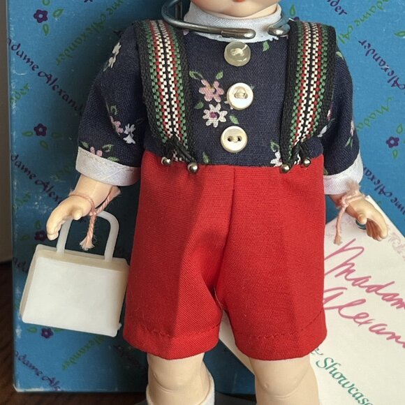 Madame Alexander Hansel Boy 8 inch Vintage Doll 453 READ - Picture 4 of 15